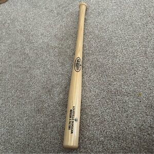 Louisville Slugger 18" Museum & Factory Wood Mini Baseball Bat Collectible